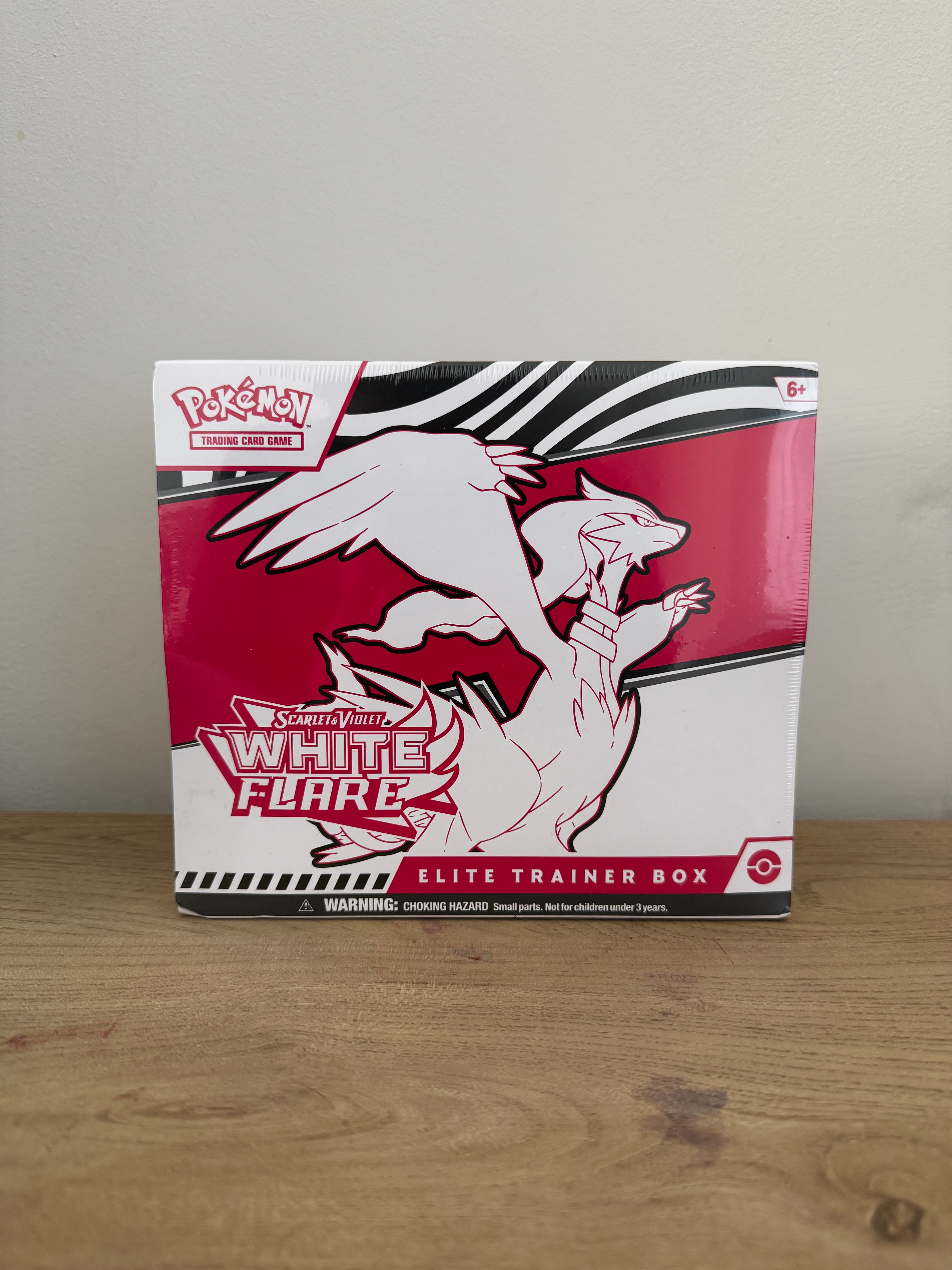 White Flare Elite Trainer Box