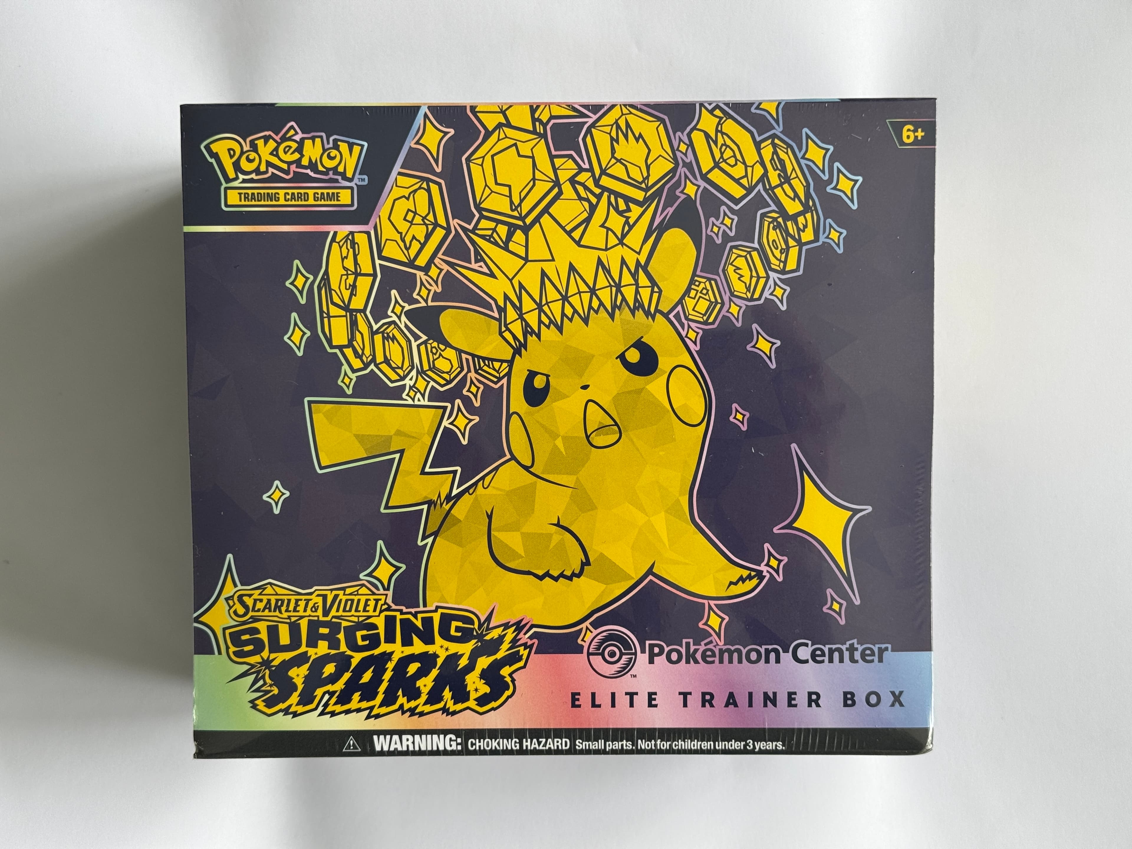 Pokemon Center Surging Sparks Elite Trainer Box